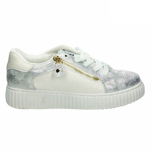 Xti Kids Silver metallic shoes